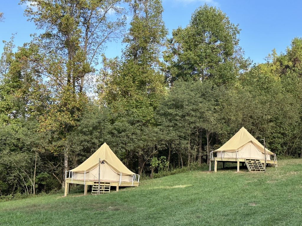 Glamping Bell Tents